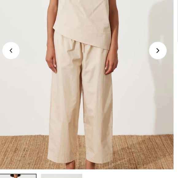 Zulu & Zephyr ORGANIC COTTON PANT - STONE - Picture 4 of 7